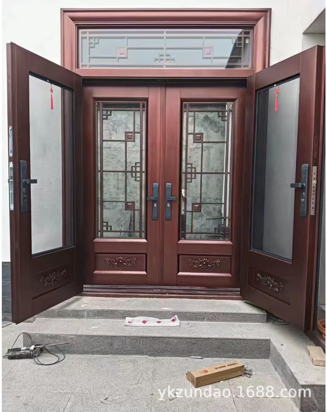 非标锌合金复合门