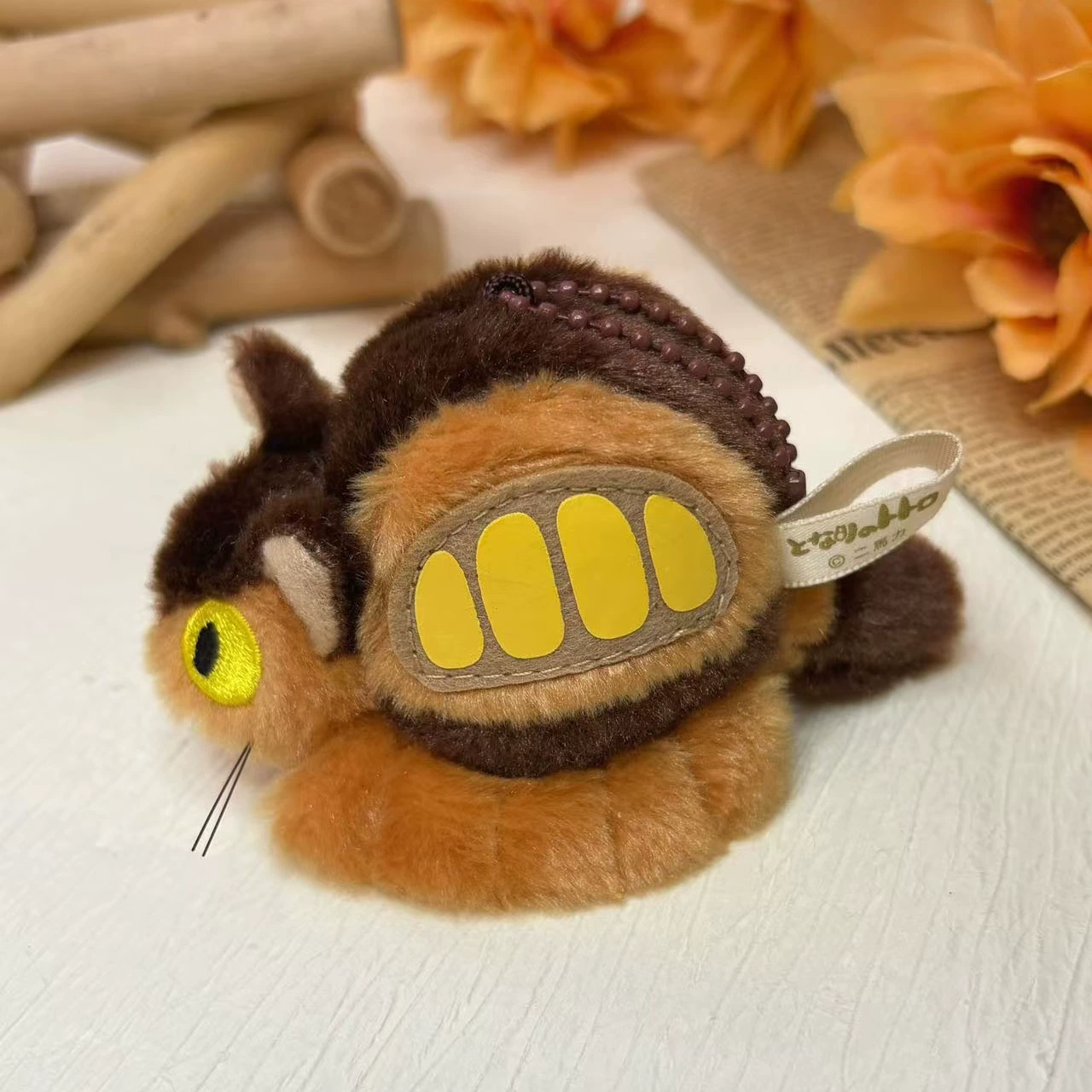 Плюшевая игрушка, сумка-автобус с котом, брелок, плюшевая кукла, подвеска на студенческую сумку, детский подарок, подвеска