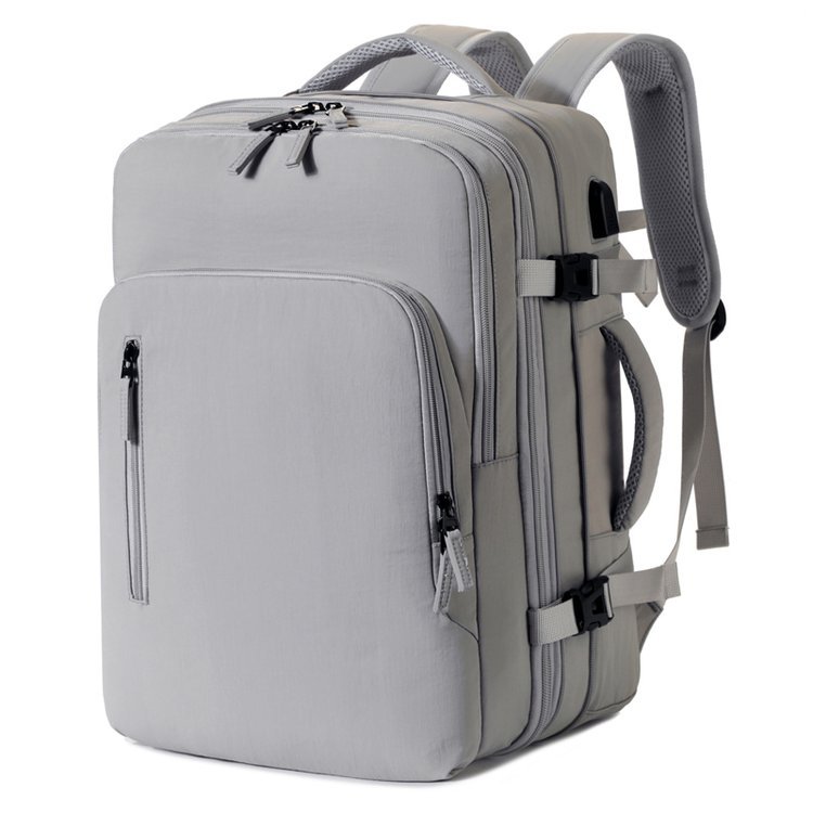 Nieuwe, eenvoudige en uitbreidbare rugzak voor zakenreizen, multifunctionele en handige laptoprugzak voor op reis_voghion.com