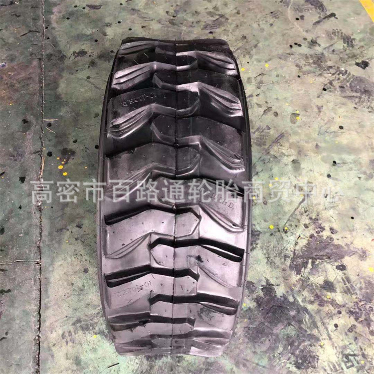 批发滑移装载机实心胎12-16.5装载机实心轮胎33x12-20可配钢圈