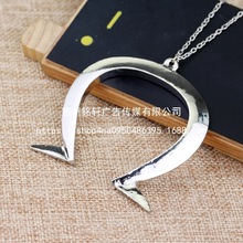 欧美 爱丽丝马蹄项链 疯狂回归 cos play道具U标志 厂家直销
