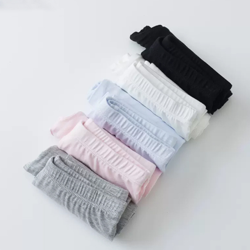 Pantalones modeladas para niños de color sólido delgadas para niños negros y blancos para niños y niñas, pantalones delgados para niños a prueba de mosquitos