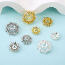 ����ǻʹڻ�ñ�ʯ΢��U������~�18K��ɫ����͹ű���diy��