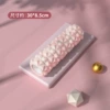 Hollow: [Pad dyeing contrasting color/white powder-diamond style] 30*8.5 cm