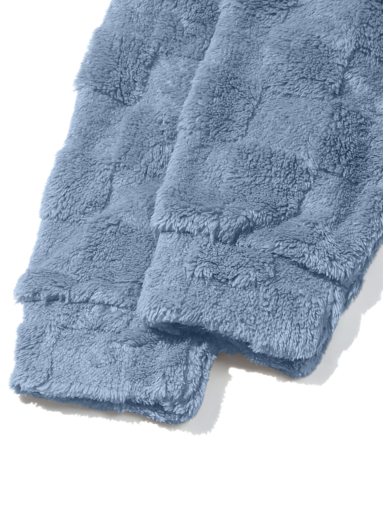 Men’s Hooded Lambswool Pullover Hoodie Embroidered Casual Sweatshirt_voghion.com