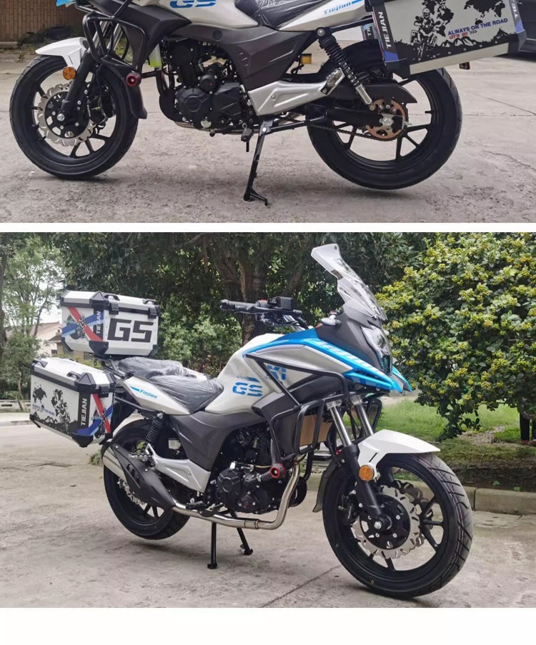 Brand New Oriental Lingyu Motorcycle Rally Car Df150-5S Street Motorcycle National Iv Electronic Fuel Injection Single Cylinder Can Be Exported