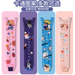 適用於華為兒童電話手錶型號4X卡通印花錶帶原款外觀再送拆裝工具