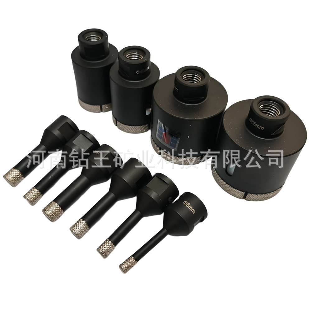 角磨机专用钎焊开孔器圆形扩孔大理石瓷砖玻璃钻头打孔陶瓷打孔钻