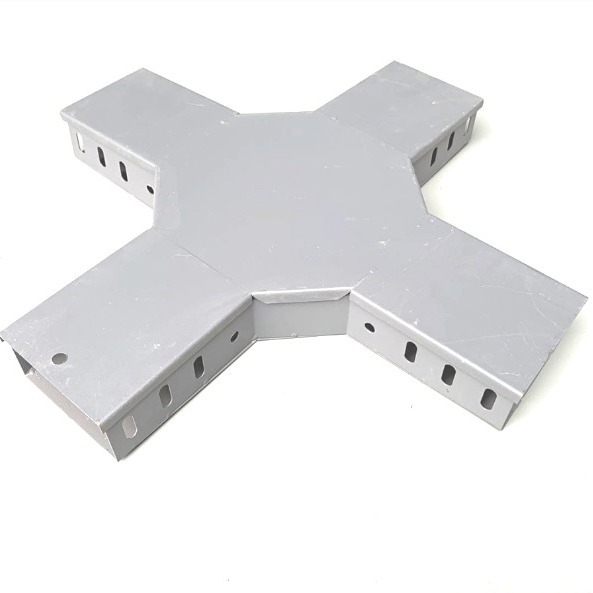 镀锌喷塑电缆线槽水平三通四通弯通200*100 浙江天利桥架厂家制做