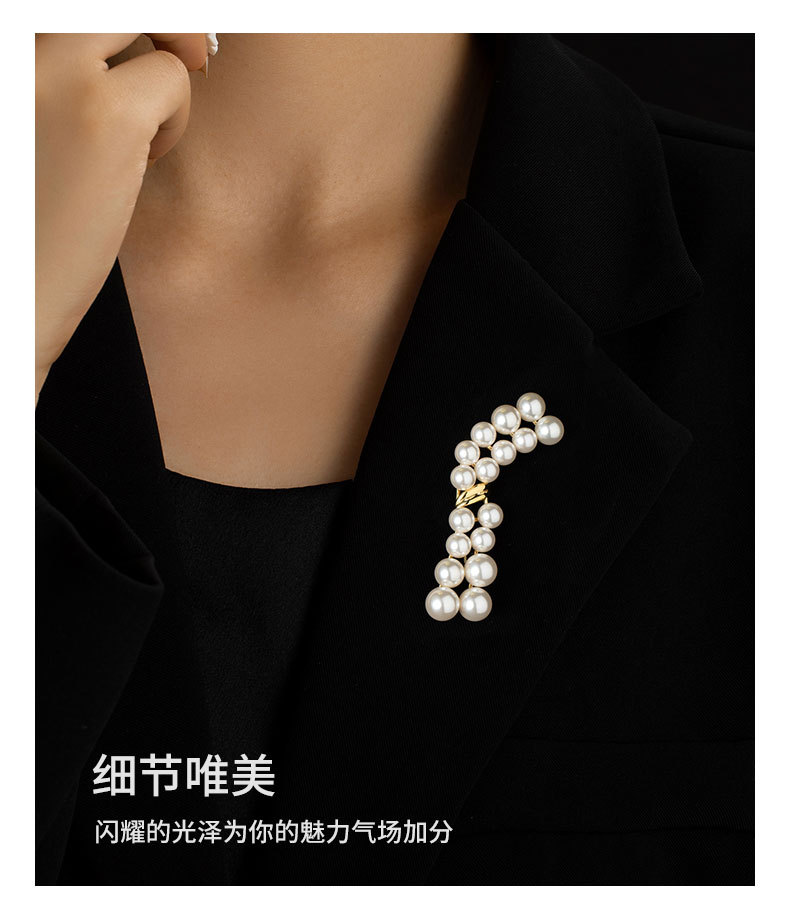 时尚简约几何形胸针小众轻奢风个性胸花ins潮新品爆