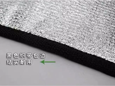 Avtomobil yan çətirləri Goods Tent Road Camp - moisture-proof-mat-2m-2m-double-hall-pole