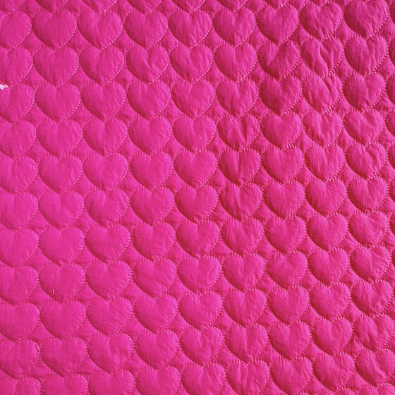 Nylon Zou quilted fabric quilted 5CM love clothing can be proofing a variety of patterns