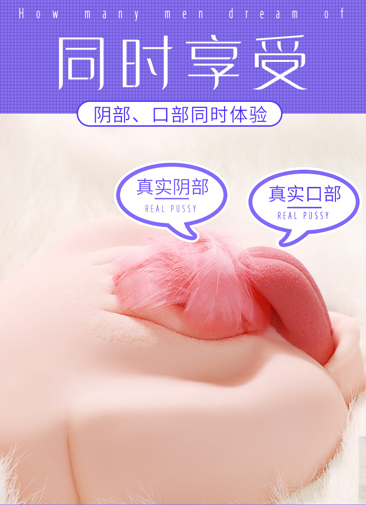 TPE Half-body Male Masturbator with Simulated Buttocks, Manual Insertable Adult Toy — detail image 5