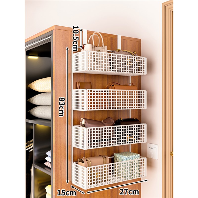 흰색 4단 중형(캐비닛 측면 모델)