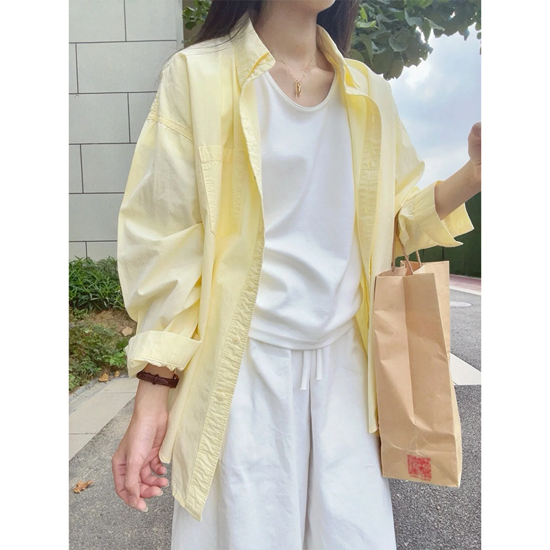 옐로우 [브랜드 교체] 나일론 원단 아이스 실크 시원한 느낌