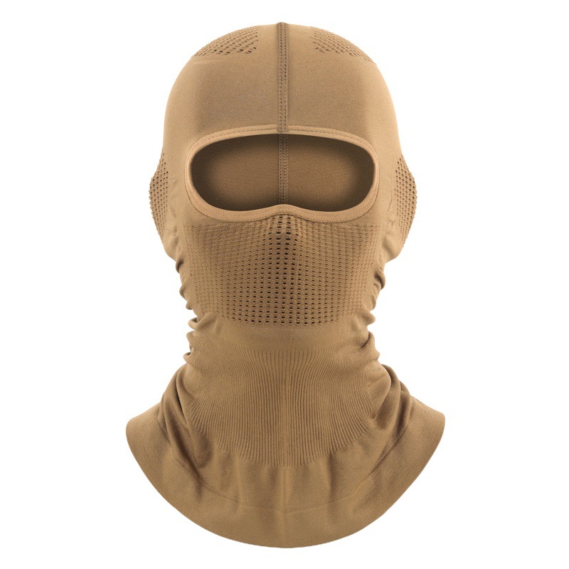 Ruidong al aire libre cuatro estaciones deportes sin costura sombrilla motocicleta montar transpirable cuello máscara casco forro