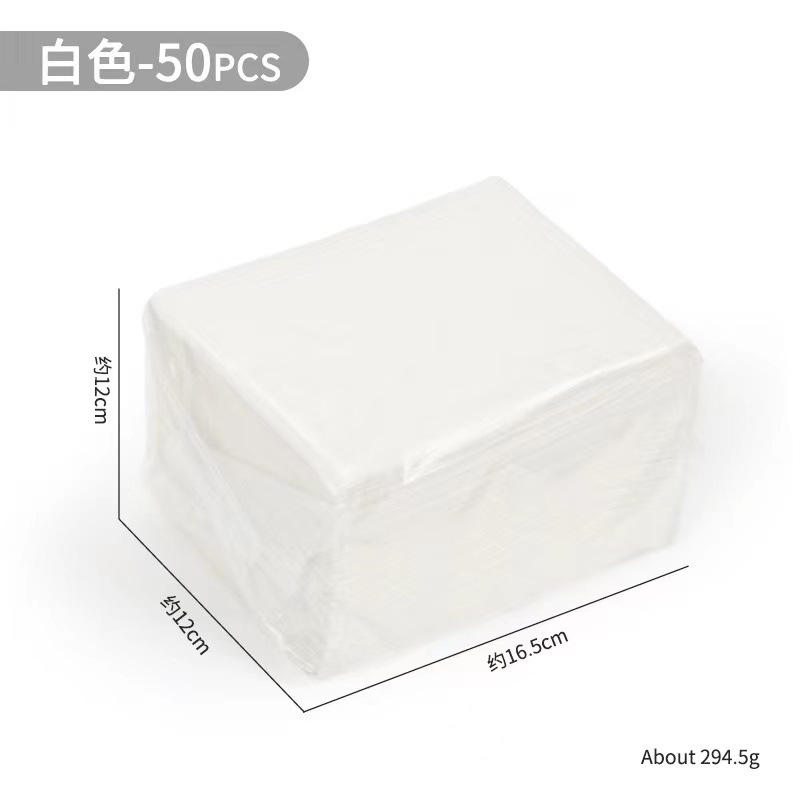 Transfronterizo directo de fábrica de uñas desechables almohadilla de mesa paño herramienta de limpieza de pestañas papel 125 piezas/bolsa de uñas estera