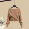 Khaki sweater