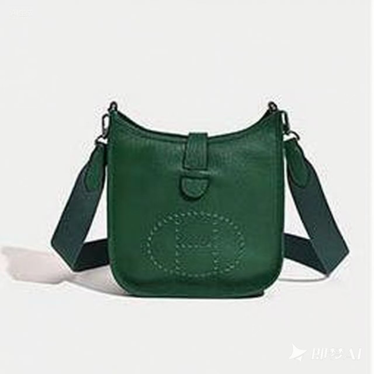 Verde terciopelo (viene con pañuelo de seda)