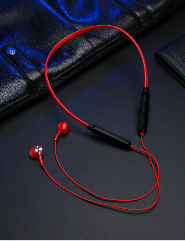 新型の無線bluetoothイヤホンは首を掛けて騒音を低減します。ステレオは通用します。5.0ランニング携帯電話は通用します。|undefined