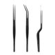 Cross-Border Barbecue Food Tongs, Chinese and Western Style Tweezers, Outdoor Long-Handled Tongs for Fried Steak, Anti-Scalding Kitchen Plate Barbecue Tongs