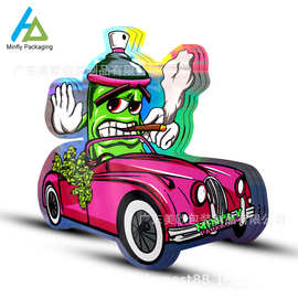 新品 欧美热销异形包装袋批发卡通烟叶糖果袋 数据线密封防潮拉