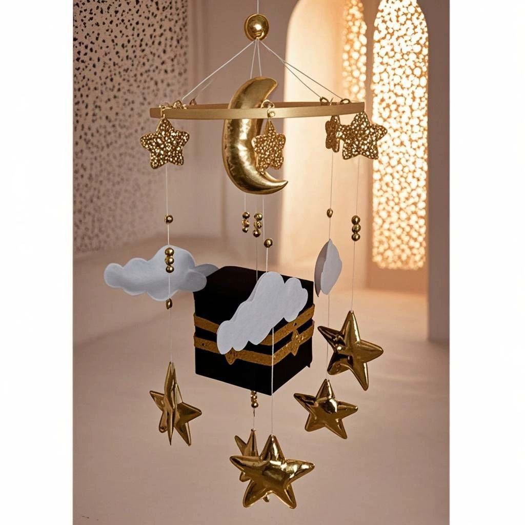 Детский развивающий Монтессори-колокольчик для кровати, цветной сенсорный, слуховой и визуальный стимулятор, деревянный подвесной колокольчик для кровати