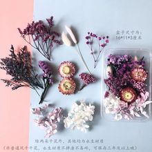 永生花满天星雏菊干花花材包浮游压花幼儿园手工花艺材料包