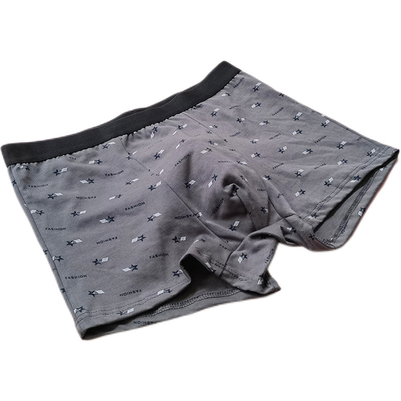 All Cotton High Waist Fat Grandpa Middle-aged and Elderly Underwear Men's Extra Large Underwear for Dad Pure Cotton Red Loose Boxer Four Corners All Cotton High Waist Fat Grandpa Middle-aged and Elderly Underwear Men's Extra Large Underwear for Dad Pure Cotton Red Loose Boxer Four Corners