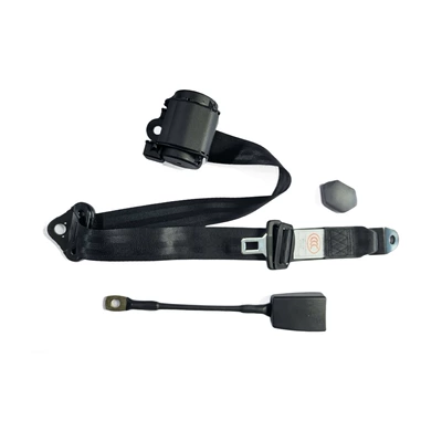 Cross-border bestseller: Three-point automatic retractable car seatbelt, universal safety belt with 3C certification (Car seat belt) - r200-coated-k3-excluding-screws-one-set-r200-coated-k3-screws-not-included