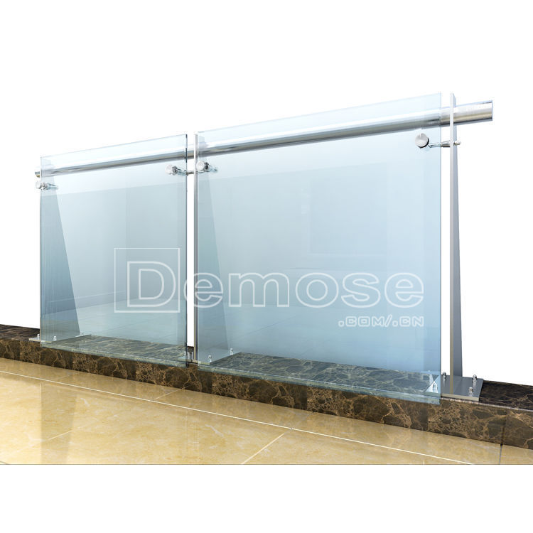 狄姆斯汽车钢化玻璃栏杆 不锈钢玻璃栏杆厂家直销按实际规格计算