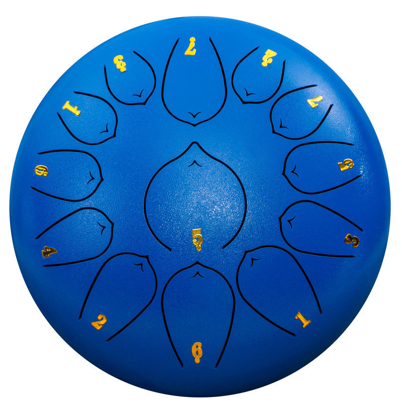 Comercio exterior transfronterizo tambor etéreo 6 / 8 / 10 / 12 pulgadas 15 tonos tambor de niños olvidar tambor de preocupación tambor de disco adulto tambor etéreo