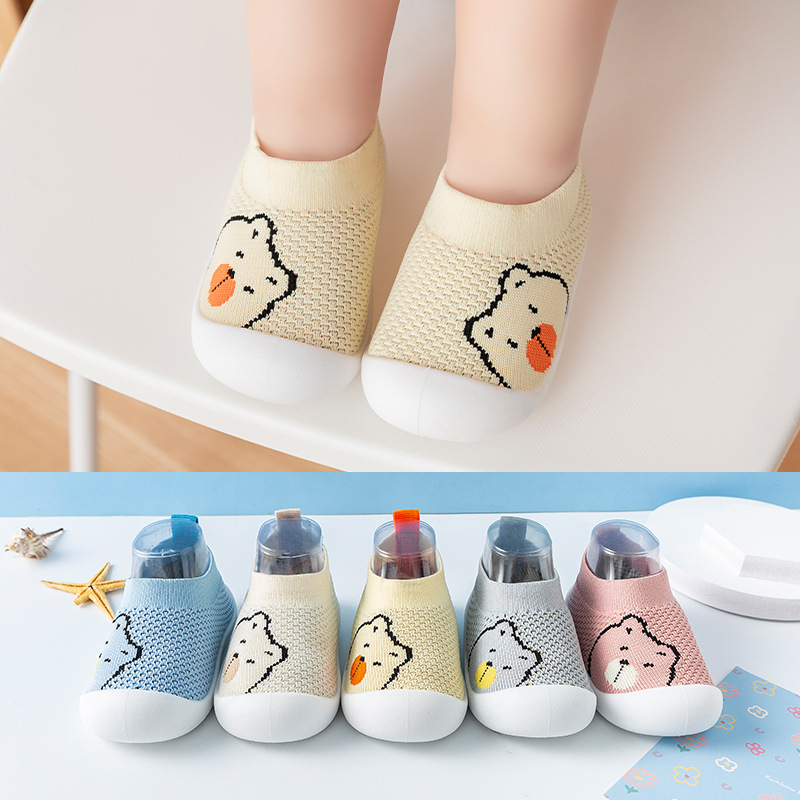 Sandalias para niños de 1 - 3 años, zapatos para bebés varones, zapatos de verano y otoño no se caen, zapatos ligeros