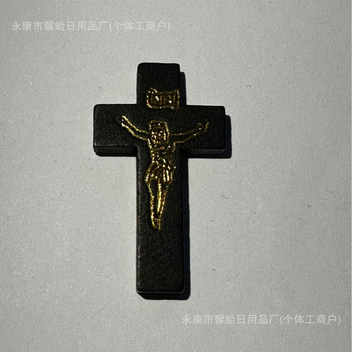 Cruz de madera Artesanía de madera Collar Colgante Accesorios Colgante