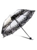 Fresh white umbrella suitable for men and women for elementary school students, increased thickness