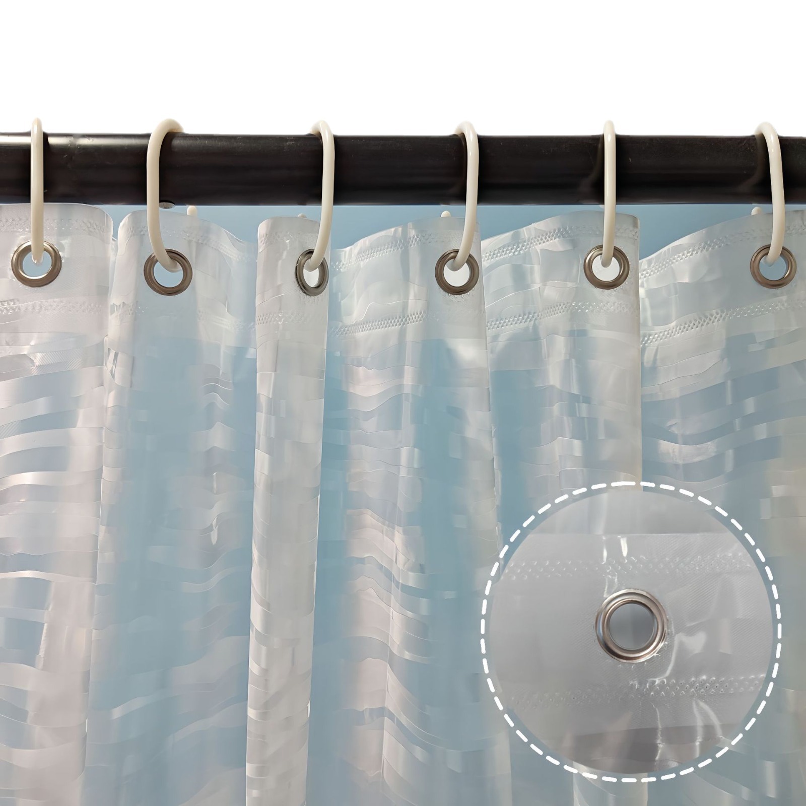 浴室隔断帘浴帘防水防霉帘跨境速卖通亚马逊热卖