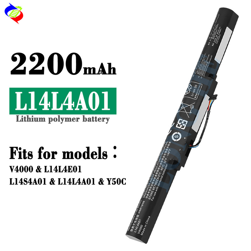 Suitable for Lenovo L14L4A01 Notebook Battery V4000/L14L4E01/L14S4A01/Y50C Wholesale