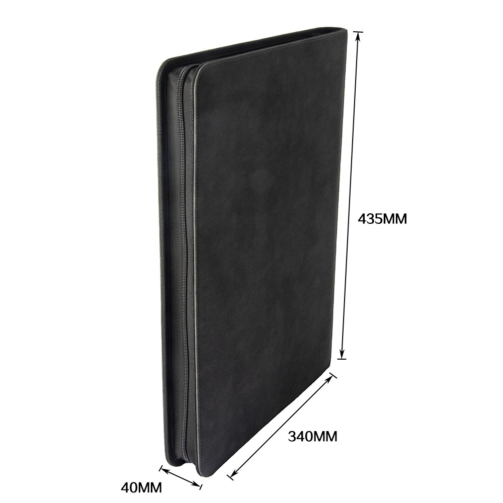 Cuatro-rejilla nueve-rejilla PU cremallera bolsa de tarjeta de libro 3X4 titular de la tarjeta Caso Juego Rey Ultraman Star Card Collection book