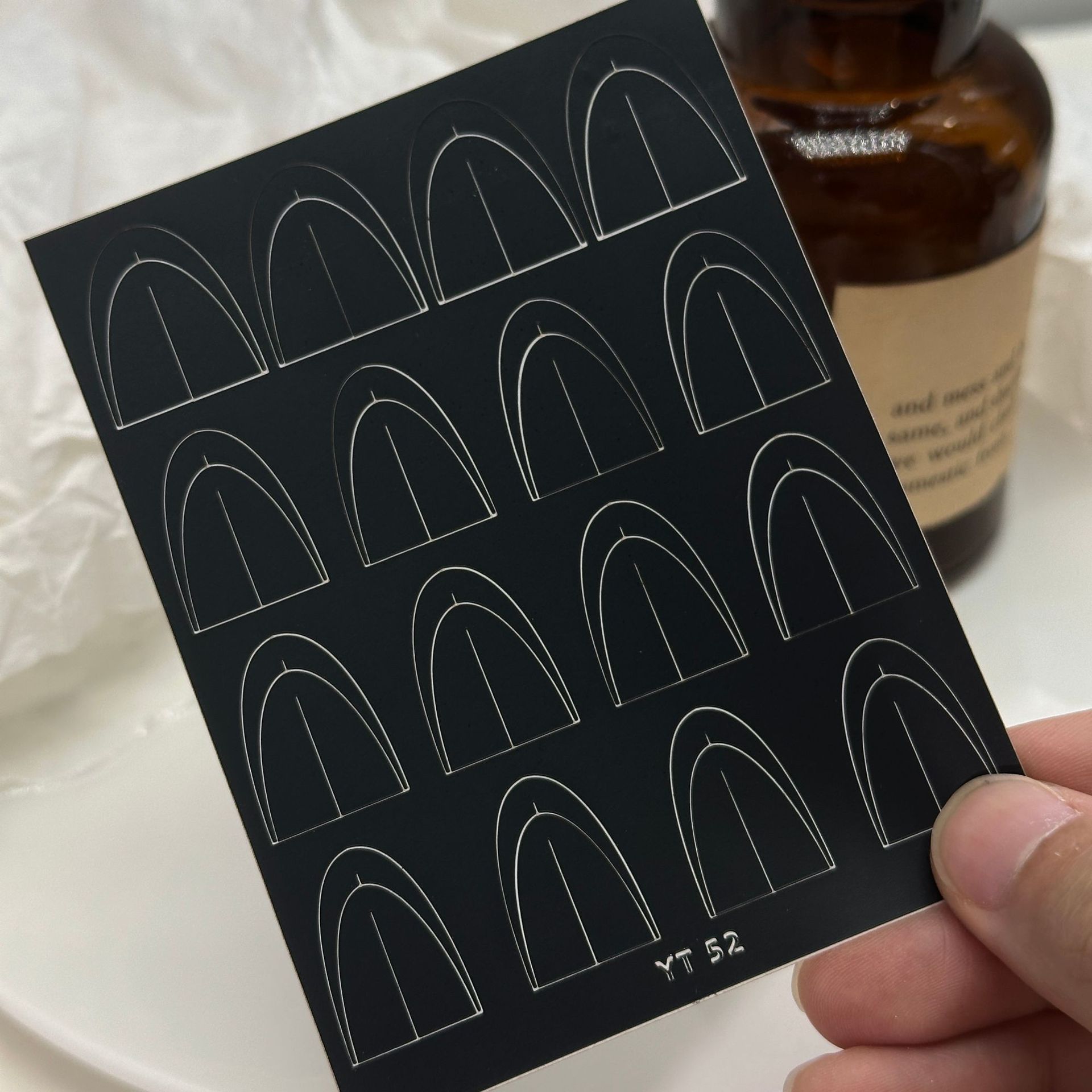 커팅라인 프렌치 스티커(YT-52)