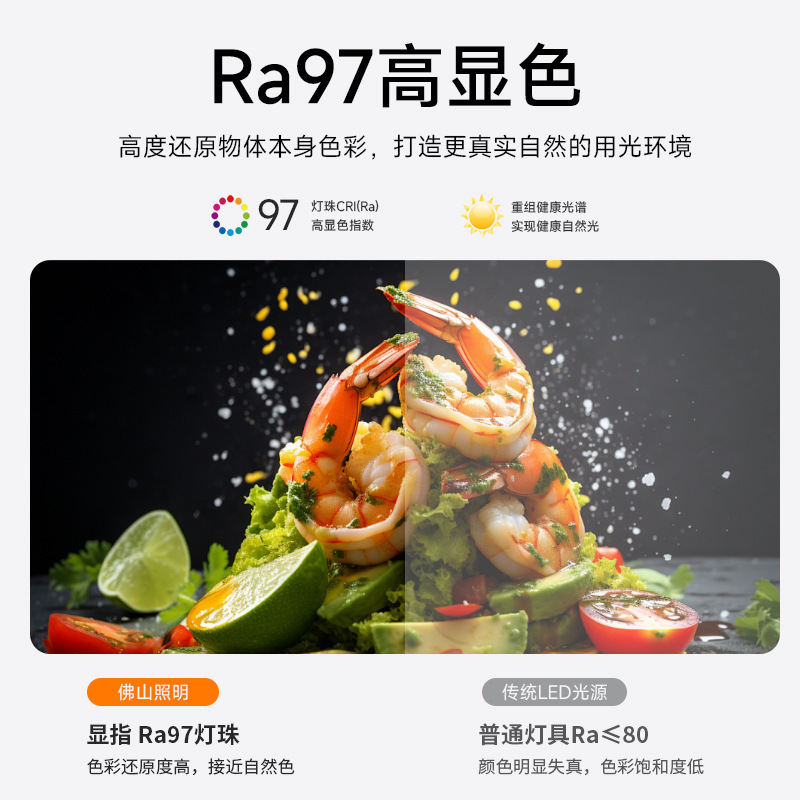 佛山照明旗舰店吸顶灯led灯芯灯盘替换圆形灯板超亮灯条三色灯泡|undefined