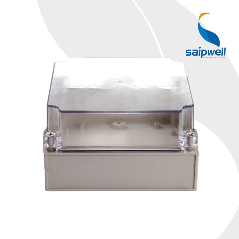 厂家直供防水盒175*175*100透明PC料接线盒端子盒 阻燃电缆防水盒