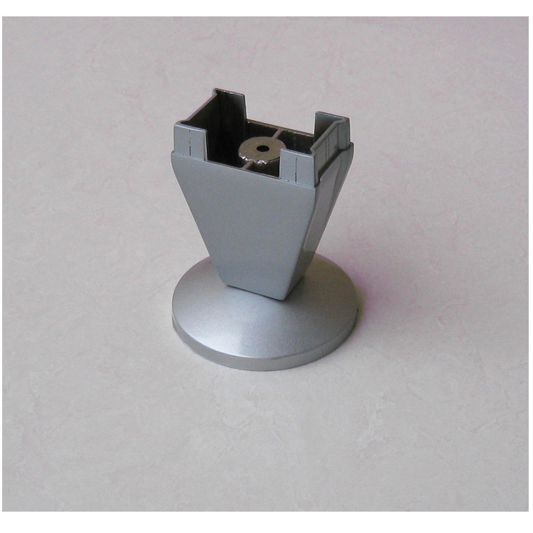 厂家直销批发 方形立柱 DIY衣帽间步入式衣柜锌合金底座