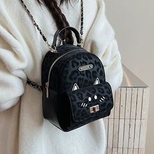 精致超火小众女式双肩包2025新款时尚百搭后背包斜挎包迷你小书包