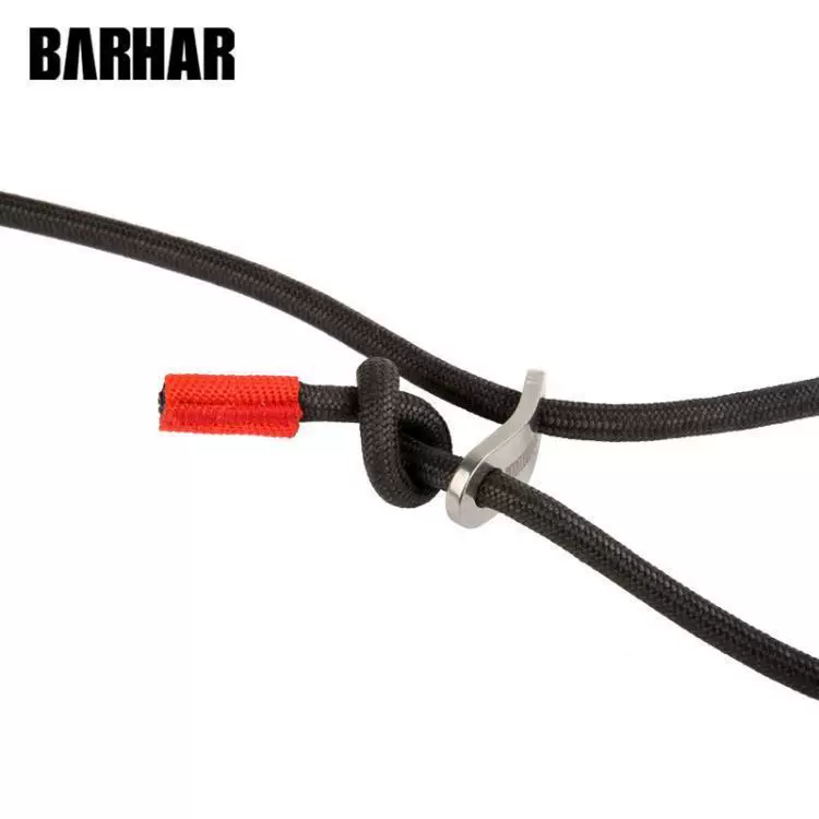 BARHAR веревка для ног с двойным отверстием, быстрорегулируемый ремень для педали, альпинистская веревка, оборудование для скалолазания