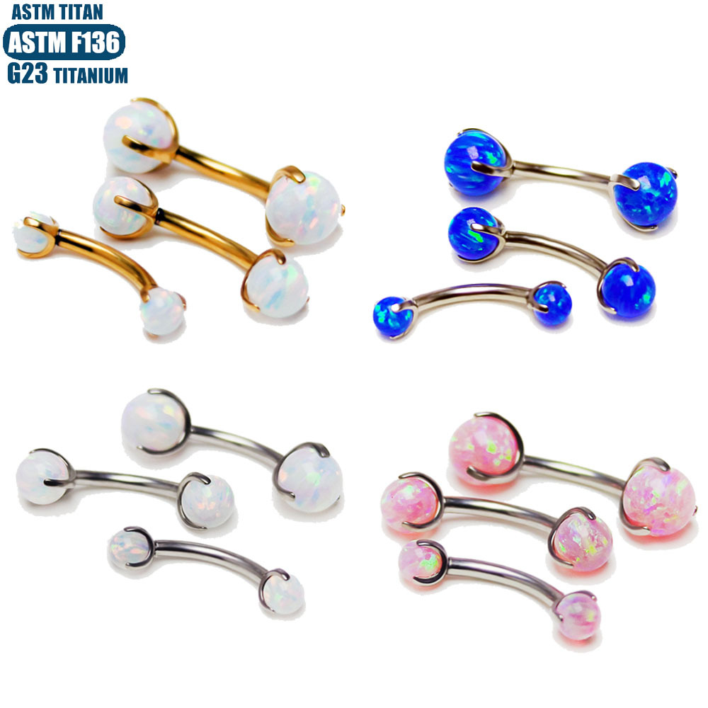 Pointed labret stud close-up product detail
