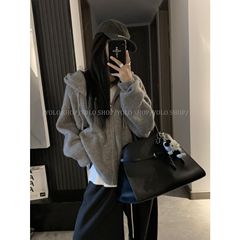 3618# YOLOSHOP 【叠叠乐2.0】韩系连帽毛衣内搭针织开衫拉链外套