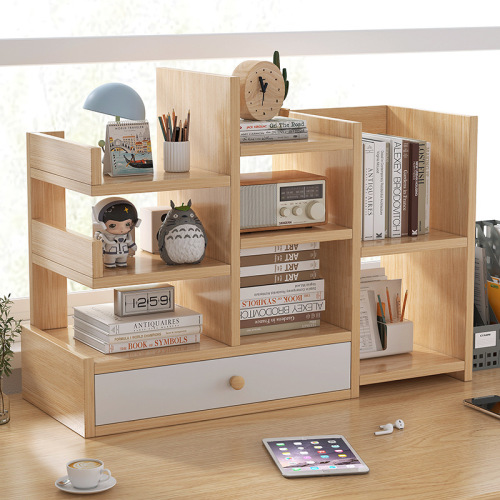 Desktop bookcase simple student storage and organization small cabinet simple creative desk small bookcase storage rack