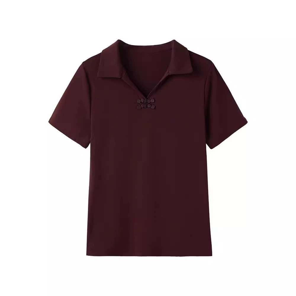 Summer short sleeve T-shirt, (Physicals), plus size, polo collar