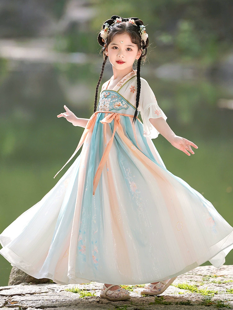 Тонкое летнее детское платье, детская одежда