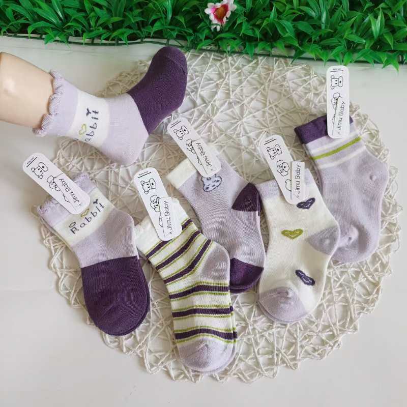 Cute children's demi-season cartoon knee socks for boys